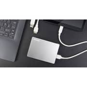 Toshiba Canvio Flex Portable Hard Drive USB3.2 1TB Silver HDTX110ESCAA