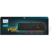 Philips USB Wired Mechanical Gaming Keyboard Black