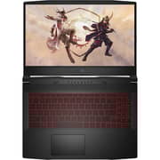 MSI Katana GF66 (2021) Gaming Laptop - 11th Gen / Intel Core i5-11400 / 15.6inch FHD / 8GB RAM / 512GB SSD / 4GB NVIDIA GeForce GTX 1650 Graphics / Windows 10 Home / English & Arabic Keyboard / Black / Middle East Version - [Katana GF66 11SC-i]