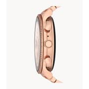 Fossil Ladies Gen 6 42mm Rose Gold Tone Stainless Steel Smart Watch