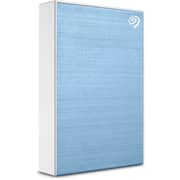 Seagate 5tb One Touch Portable Hard Drive Usb 3.2 - Light Blue (stkc5000402)