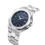 Tornado Men's Multi-Function Blue Dial Watch - T21001-SBSL