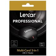 Lexar Professional Multi-card 3-in-1 Usb 3.1 Reader