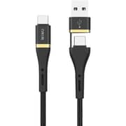 WIWU Elite USB Type C to USB Type C 1.2m Black