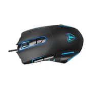 Pictek Mechanical Gaming Keyboard Classic Blue Switch - Rgb Backlight - Full Keys Rollover Black