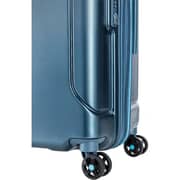 American Tourister 1 Pc Durable Technum Next Luggage Trolley Case Metallic Blue - 251-2501-004502