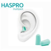 Haspro Ultra Soft Foam Ear Plugs Mint 20pc Set