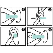 Haspro Ultra Soft Foam Ear Plugs Mint 20pc Set