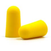 Haspro Ultra Soft Foam Ear Plugs Yellow 20pc Set