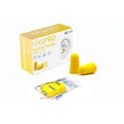 Haspro Ultra Soft Foam Ear Plugs Yellow 20pc Set