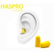 Haspro Ultra Soft Foam Ear Plugs Yellow 20pc Set