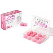 Haspro Moldable Ear Plugs Pink 12pc Set