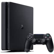 Sony PlayStation 4 Console 500GB Black - Middle East Version + RC + Horizon GT Sport 3M Plus + GhostDirectors Cut Game