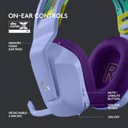 Logitech G733 Lightspeed Wireless Rgb Gaming Headset Lilac