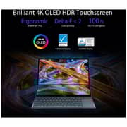Asus Zenbook Pro Duo 15 OLED - 11th Gen Core i9 2.50GHz 32GB 1TB 8GB Win11Home OLED 15.6inch Celestial Blue NVIDIA GeForce RTX 3080 UX582HS OLED009W (2021) Middle East Version