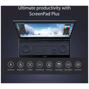 Asus Zenbook Pro Duo 15 OLED - 11th Gen Core i9 2.50GHz 32GB 1TB 8GB Win11Home OLED 15.6inch Celestial Blue NVIDIA GeForce RTX 3080 UX582HS OLED009W (2021) Middle East Version