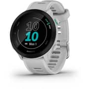 Garmin 010-02562-11 Forerunner 55 Smart Watch White