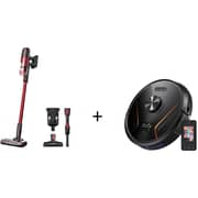 Eufy Home Vac S11 Cordless Stick Vacuum Cleaner Red T2503K91 + Robovac X8 Hybrid Black T2261K11