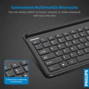 Philips Wireless Keyboard Black