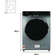 Daewoo Front Load Washer 8 kg DW-DWD-8S1413I