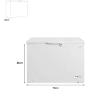 Daewoo Chest Freezer 295 Litres DW-DCF-384W