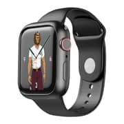 Green Lion Slim Guard Pro Case with Screen Protector for Apple Watch 44mm Black