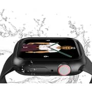 Green Lion Slim Guard Pro Case with Screen Protector for Apple Watch 44mm Black