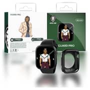 Green Lion Slim Guard Pro Case with Screen Protector for Apple Watch 44mm Black