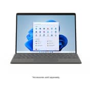 Microsoft Surface Pro 8 (2021) - 11th Gen / Intel Core i5-1135G7 / 13inch PixelSense Display / 8GB RAM / 256GB SSD / Shared Intel Iris Xe Graphics / Windows 11 Home / Platinum / Middle East Version - [8PQ-00007]