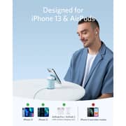 Anker 2 in 1 Magnetic Wireless Charger Blue