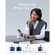 Anker 2 in 1 Magnetic Wireless Charger White