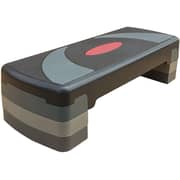 Max Strength Multi Level Aerobic Step Exercise Training Workout Stepper 2 To 5 Adjustable Step Levels
