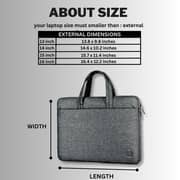 Smart Alien Laptop Bag Assorted 14Inch
