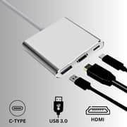 Smart Alien 4-in-1 USB-C Hub Silver
