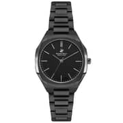 Beverly Hills Polo Club Women's Analog Black Dial Watch - Bp3024x.650