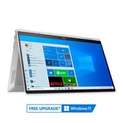 لاب توب إتش بي إنفي X360 15-ed1055wm القابل للطي، معالج Core i5-1135G7 من الجيل الحادي عشر (2.40 جيجاهرتز)، ذاكرة رام 8 جيجابايت، محرك أقراص SSD سعة 512 جيجابايت، بطاقة رسومات Intel Iris Xe Graphics، نظام تشغيل Windows 10، شاشة 15.6 بوصة FHD، لون فضي