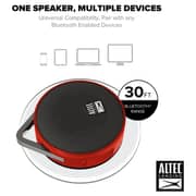 Altec Lansing Orbit Go Bluetooth Speaker Red