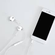 Porodo PD-STAEP-WH Wired In Ear Headset White