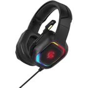 Porodo PDX411BK ESports RGB Wired On Ear Gaming Headset Black
