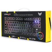 Crown English/Arabic Gaming Mechanical Keyboard 2m Black