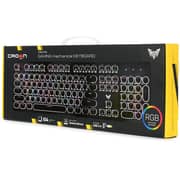 Crown English/Arabic Gaming Wired Keyboard 2m Black