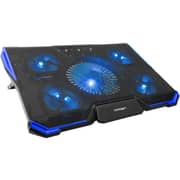 Crown Laptop Cooling Pad 19Inch Blue
