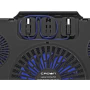 Crown Laptop Cooling Pad 19Inch Blue