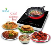 Gratus 2200 Watts Infrared Electric Cooker Gr-ic224zgc (suits All Type Of Vessels)