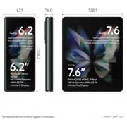 Samsung Galaxy Z Fold3 12GB 512GB 5G (Dual Sim with ESIM Slot) Smartphone Phantom Green - International Version