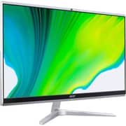 Acer Aspire C24 (2020) Desktop - 11th Gen / Intel Core i5-1135G7 / 23.8inch FHD / 8GB RAM / 512GB SSD / 2GB NVIDIA GeForce MX450 Graphics / Windows 11 Home / English & Arabic Keyboard / Silver / Black / Middle East Version - [C24-1651]