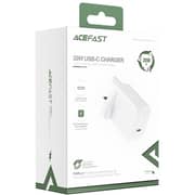 Acefast USB-C Fast Charge Wall Charger White
