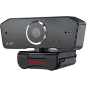 Redragon Fobos 720P 360-Degree Webcam with Built-In Dual Microphone Black