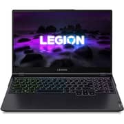 Lenovo Legion 5 (2021) Gaming Laptop - AMD Ryzen 7-5800H / 15.6inch FHD / 512GB SSD / 16GB RAM / 4GB NVIDIA GeForce RTX 3050 Graphics / Windows 11 Home / English & Arabic Keyboard / Black / Middle East Version - [82JW00JKAX]