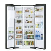 Hitachi Side By Side Refrigerator 700 Litres - RSX700GPUK0GBK
